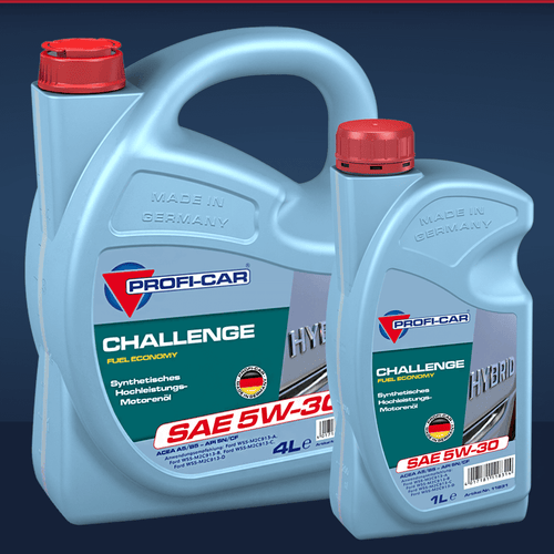 Produktbild PROFI-CAR CHALLENGE SAE 5W-30 Synthetisches Motorenöl 1 Liter und 4 Liter PROFI-CAR Online Shop